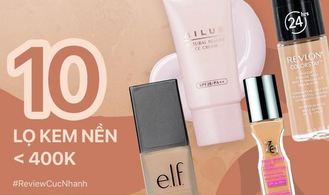 10 lọ kem nền dưới 400k: Giá “yêu thương” mà vẫn có loại biến da từ đầy mụn thành mịn mướt, không tỳ vết 10 lọ kem nền dưới 400k: Giá "yêu thương" mà vẫn có loại biến da từ đầy mụn thành mịn mướt, không tỳ vết