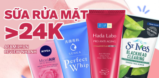 12 loại sữa rửa mặt dễ mua ở siêu thị: Giá từ 24.000 VNĐ mà từ chống lão hóa đến làm trắng đều có đủ