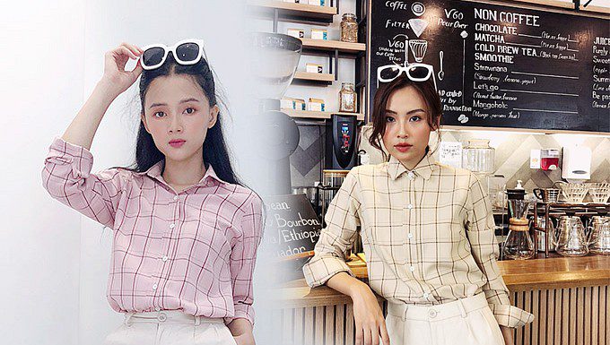 Họa tiết hoa lá, kẻ caro được ưa chuộng ngày hè