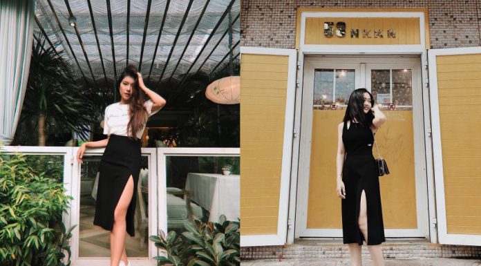 Mùa hè này hội chị em không thể thiếu chân váy xẻ tà