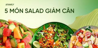Bỏ túi ngay công thức 5 món salad siêu ngon ăn cả tuần giảm cân hiệu quả
