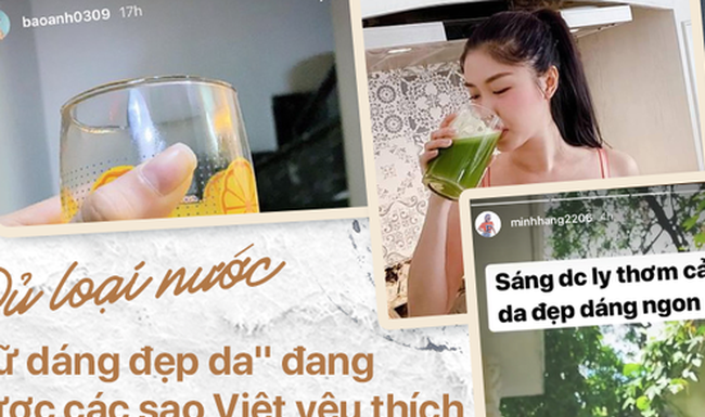 Giữ dáng, đẹp da với loạt thức uống buổi sáng đang cực kỳ được ưa chuộng, bao gồm cả sao Việt