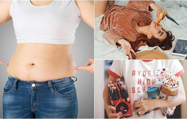 Suốt ngày than béo bụng mà không biết rằng chính kiểu ăn uống này hàng ngày khiến tích mỡ vòng 2 Suốt ngày than béo bụng mà không biết rằng chính kiểu ăn uống này hàng ngày khiến tích mỡ vòng 2