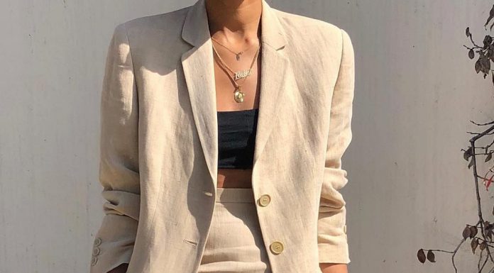 Cách phối đồ với chất vải linen trong ngày hè